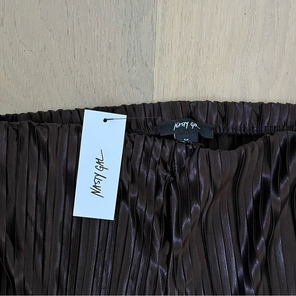 BNWT Nasty Gal Brown Pants - Picture 4 of 7